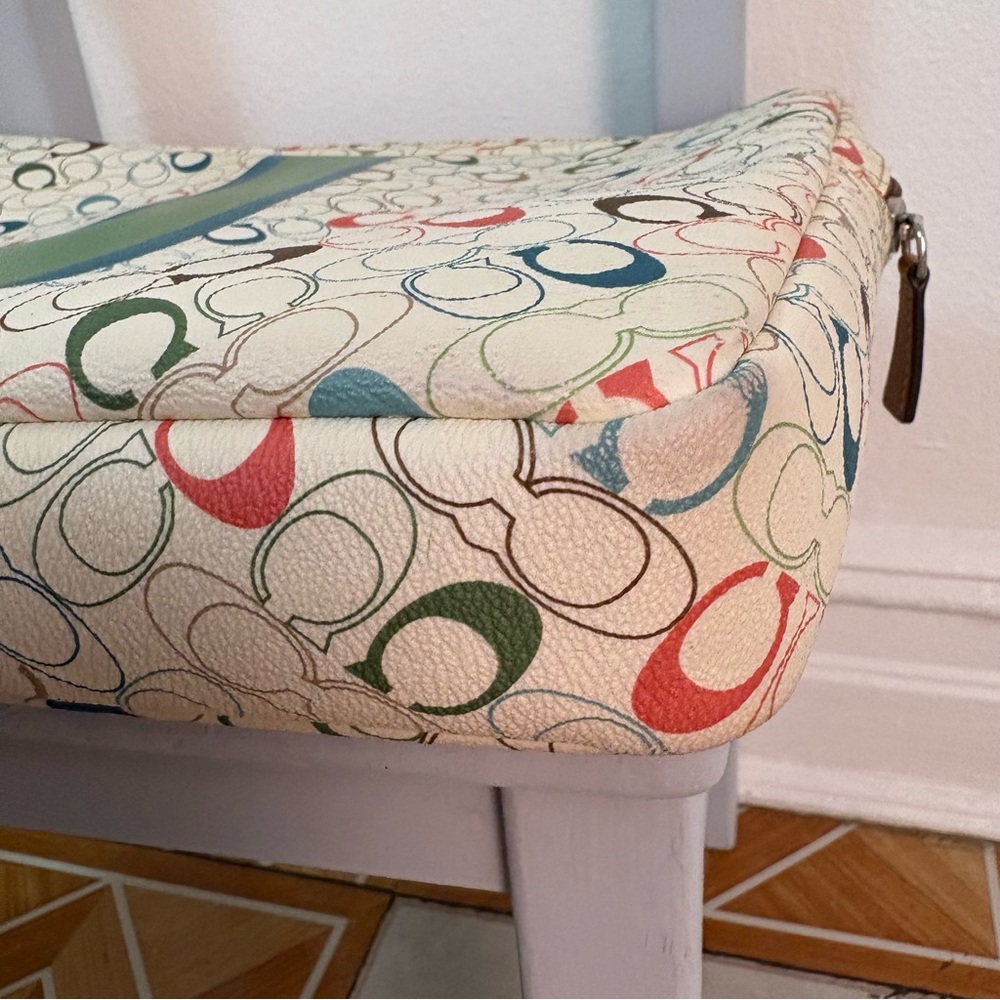 Coach Colorful Patterned Laptop Sleeve - Picture 6 of 10
